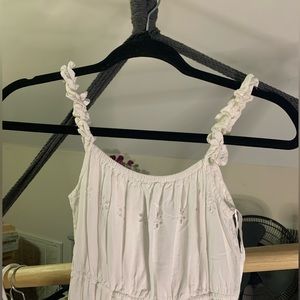 Long white Jessica Simpson dress